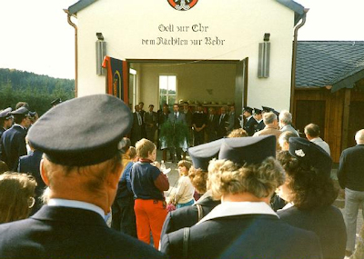 Einweihung Feuerwehrgerätehaus 1990